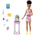 Kahjustatud pakendiga toode. Nukk aksessuaaridega Mattel Barbie Skipper Babysitters Inc HTK34, 29 cm, mitmev&auml;rviline