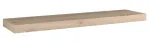 Kahjustatud pakendiga toode. Seinariiul ADRK Andrea, tamm v., 1.5 cm x 26 cm x 120 cm
