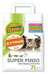 Kasside allapanu Super Benek Super Pinio Clumping Wood Citrus, puitlaast- (t&otilde;mbub kokku), 7 l