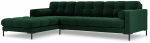 Nurgadiivan Cosmopolitan Design Bali, must v./roheline v., vasak, 185 x 293 cm x 75 cm
