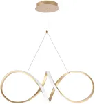 Valgusti lagi Candellux Lighting Spark 31-54081, LED, 3000 - 6000 &deg;K, 1 x 32 W, valge v. / kuldne v.