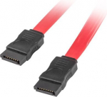 Juhe Lanberg SATA / SATA SATA 7-pin female, SATA 7-pin female, 0.5 m, punane v.