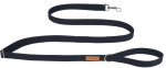 Koera rihm Amiplay Cotton Easy Fix, must, 1.6-3m x 2.5cm