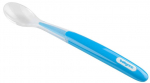 Teelusikas BabyOno 1069, 1 aasta, plastik/silikoon, sinine v.
