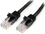 Kaabel StarTech Cat5e 45PAT5MBK RJ-45, RJ-45, 5 m, must v.