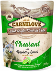 M&auml;rg koeratoit Carnilove Pate Pheasant with Raspberry Leaf, kalkun, 0.3 kg