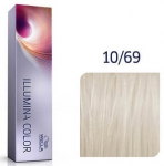Juuksev&auml;rv Wella Illumina Color, lightest violet cendre blonde v., 10/69, 60 ml