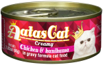 Kassi m&auml;rgtoit Aatas Cat Creamy, kalaliha/kanaliha/mereannid, 0.08 kg