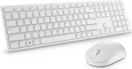 Juhtmevaba klaviatuuri ja hiire komplekt Dell KM5221W Pro, EN, valge v.