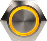 Korpuse detailid DimasTech Vandalism Switch Silverline PD024, kollane/roostevaba teras