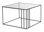 Kohvilaud Kalune Design Outline, must v., 55 cm x 55 cm x 36 cm