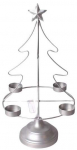 K&uuml;&uuml;nlahoidja Mondex Christmas Tree HTOP2953, metall, 38 cm, h&otilde;be v.