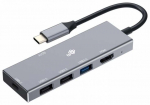 Adapter TB USB-C - 3 x USB/USB-C/HDMI/SD/TF USB-C male, 3 x USB/USB-C/HDMI/SD/TF female, grafiit v.