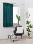 P&auml;evakardin Splendid Oxford GZ-OXFORT-140/160-ZI, roheline, 140 cm x 160 cm