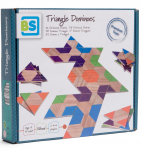 Domino m&auml;ng BS Toys Triangle GA319