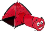 Laste telk tunneliga Baby Mix Ladybug 46224, 170 cm x 112 cm