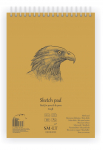 Joonistuspaber Smiltainis Sketch Pad, A5, 90 g/m&sup2;, valge, 21 cm x 14.8 cm