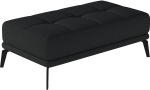 Tumba Torrense Sawana 14, must v., 75 cm x 140 cm x 45 cm