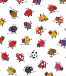 Laudlina, lauakate 6064-00, mitmev&auml;rviline, 2000 cm x 140 cm