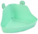 Tualett n&auml;rilistele Beeztees Corner Toilet, 23 cm x 23 cm x 32 cm, roheline v.