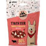 Koeramaius Mr. Bandit Twister Beef Sticks, veiseliha, 0.5 kg