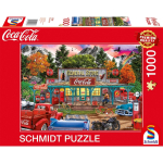 Pusle Schmidt Coca-Cola - Store 57597, 49.3 cm x 69.3 cm, 1000 tk, mitmev&auml;rviline