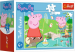 Pusle Trefl Peppa Pig Happy Day, 54 tk, mitmev&auml;rviline