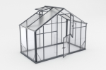 Kasvuhoone Gampre Sanus Hybrid XL-4, karastatud klaas, 1.50 x 2.90 m, 6 mm