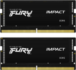 Operatiivm&auml;lu (RAM) Kingston Fury Impact KF560S38IBK2-32, DDR5 (SO-DIMM), 32 GB, 6000 MHz