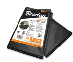 Umbrohuvastane agrotekstiil Bradas, must v., 10 m x 1.6 m, 50 g/m&sup2;