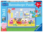 Pusle 2in1 Ravensburger Peppa Pig 2in1, 24 tk, mitmev&auml;rviline