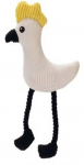 M&auml;nguasi koerale, pehme Beeztees Parrot, 42 cm, valge v./must v.