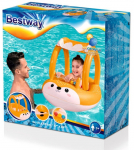 T&auml;ispuhutav parv Bestway Friendly Fox, kollane, 94 cm x 66 cm