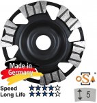 Teemantketas Samedia UBX, 125 mm x 22 mm