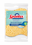 Puhastusk&auml;sn Spontex, sinine v./kollane v., 2 tk