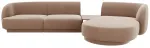 Mooduldiivan Micadoni Miley Blu40, pruunikas v., parem, 300 x 145 cm x 70 cm