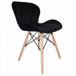 S&ouml;&ouml;gitoa tool Zoya, must v., 48 cm x 46 cm x 73 cm