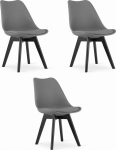 Toolide komplekt Leobert Mark, matt, grafiit v., 43 cm x 49 cm x 82 cm, 3 tk