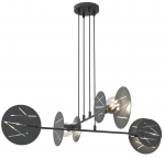 L&uuml;hter rippuv Emibig Xotic 1411/4, E27, 4 x 15 W, must v.