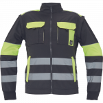 T&ouml;&ouml;jope meeste Cerva Max Vivo RFLX, must/kollane, 62 suurus