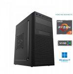 Statsionaarne arvuti Mdata Business Ryzen 7 5700G, DDR4 16 GB, SSD 512 GB, AMD Radeon RX Vega 7 Dynamic, Windows 11 Pro