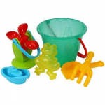 Liivakasti m&auml;nguasjade komplekt Technok 0112, mitmev&auml;rviline, 6 tk