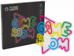 Dekoratsioon Manta Style Neon Lights Game Room LED-valgustusega, 35 cm, mitmev&auml;rviline