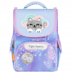 Kooli seljakott Tiger Family TGNQ-108A(2), violetne, 31 cm x 19 cm x 35 cm