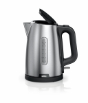 Elektriline veekeetja Braun PurShine WK1500BK, 1.7 l, h&otilde;be v./must v.