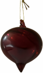 J&otilde;ulupuu ehe Christmas Touch EBO440376, l&auml;bipaistev v./punane v., 10 cm, klaas