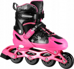 Rulluisud Nils Extreme NA18137A, must v./roosa v., 35-38