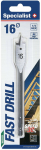 Sulgpuur puidule Specialist+ Fast Drill, puit, sulg-, hex, 16 mm x 15 cm