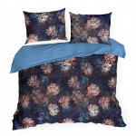 Voodipesukomplekt Reina 50, s&uuml;gavsinine v., 70 x 80 cm, 160 x 200 cm