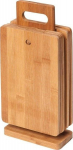 L&otilde;ikelaudade komplekt Kesper, pruun v., 29.5 cm x 15 cm